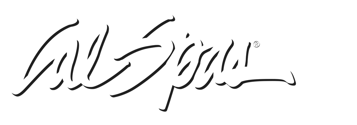 Calspas White logo Round Rock