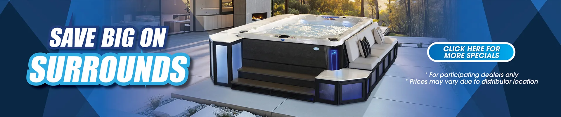 Calspas hot tub being used in a family setting - Round Rock