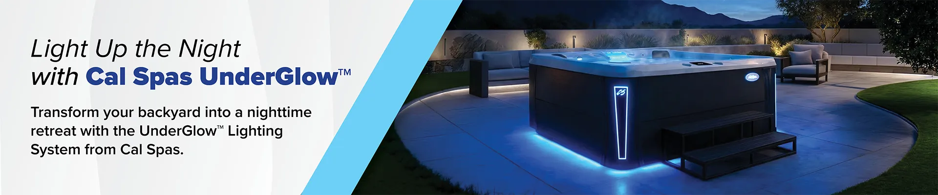 Calspas hot tub being used in a family setting - Round Rock